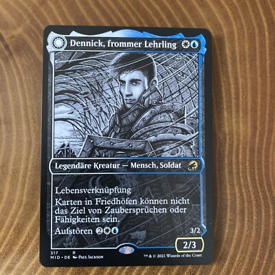 Dennik, Frommer Lehrling Fromme Erscheinung Magic The Gathering MID317 