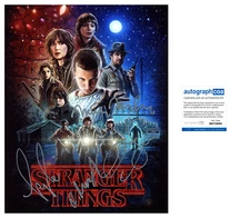 STRANGER THINGS MATTHEW MODINE +3 SIGNED AUTOGRAPH 11x14 PHOTO w/EXACT PROOF COA