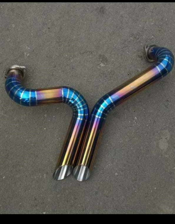 リジスポ　スポーツスター 03 t&f Harley Sportster 1200 883 48 1986–2023 Custom Flying V Exhaust