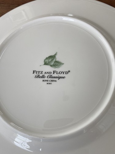 Fitz and Floyd Belle Classique 4er Set Lunchteller - Bild 6 von 11