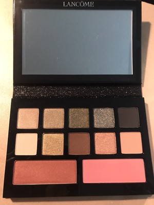 lancome eyeshadow and blush palette glow
