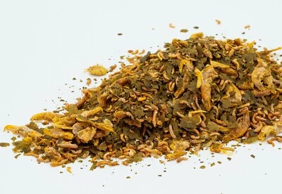 SUPER AQUARIUM TURTLE & TERRAPIN Natural FOOD MIX FREEZE DRIED SHRIMP TURTLE GAMMARUS, VITAMINS