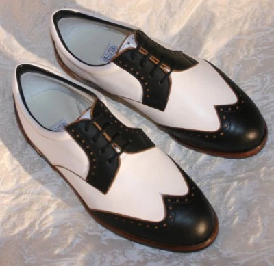 Genuin Golfschuhe WGS Summer Vario calf black camel white