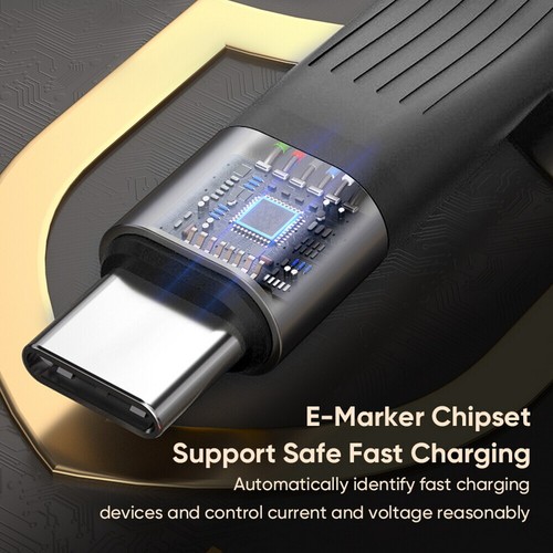 240W USB4.0 40Gbps 5A 8K USB C Cable PD3.1 Fast Charging Data Cord w Keychain - Zdjęcie 15 z 39