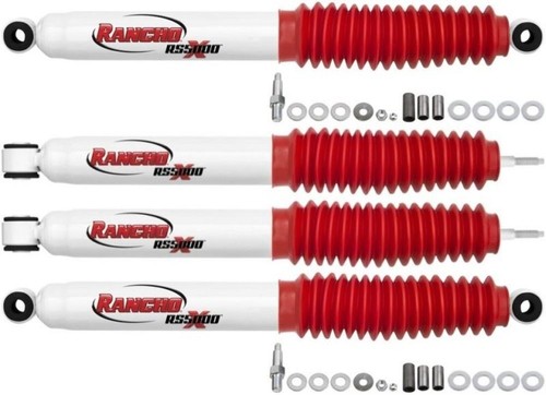 Rancho Rs5000x Series Front Rear Shocks for 99-06 GMC Sierra