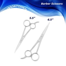 5.5" 6.5" Hair Cutting Scissors Barber Shears - ICE Tempered - Stainless Steel