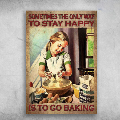 Baking Cake, Baking Lover, Sometimes The Only Way To Stay Happy, Is To Go Baking