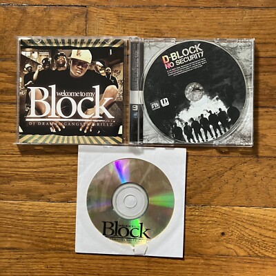 D Block Jadakiss Styles P Sheek Louch (2) CD No Security Gangsta Grillz Album LP