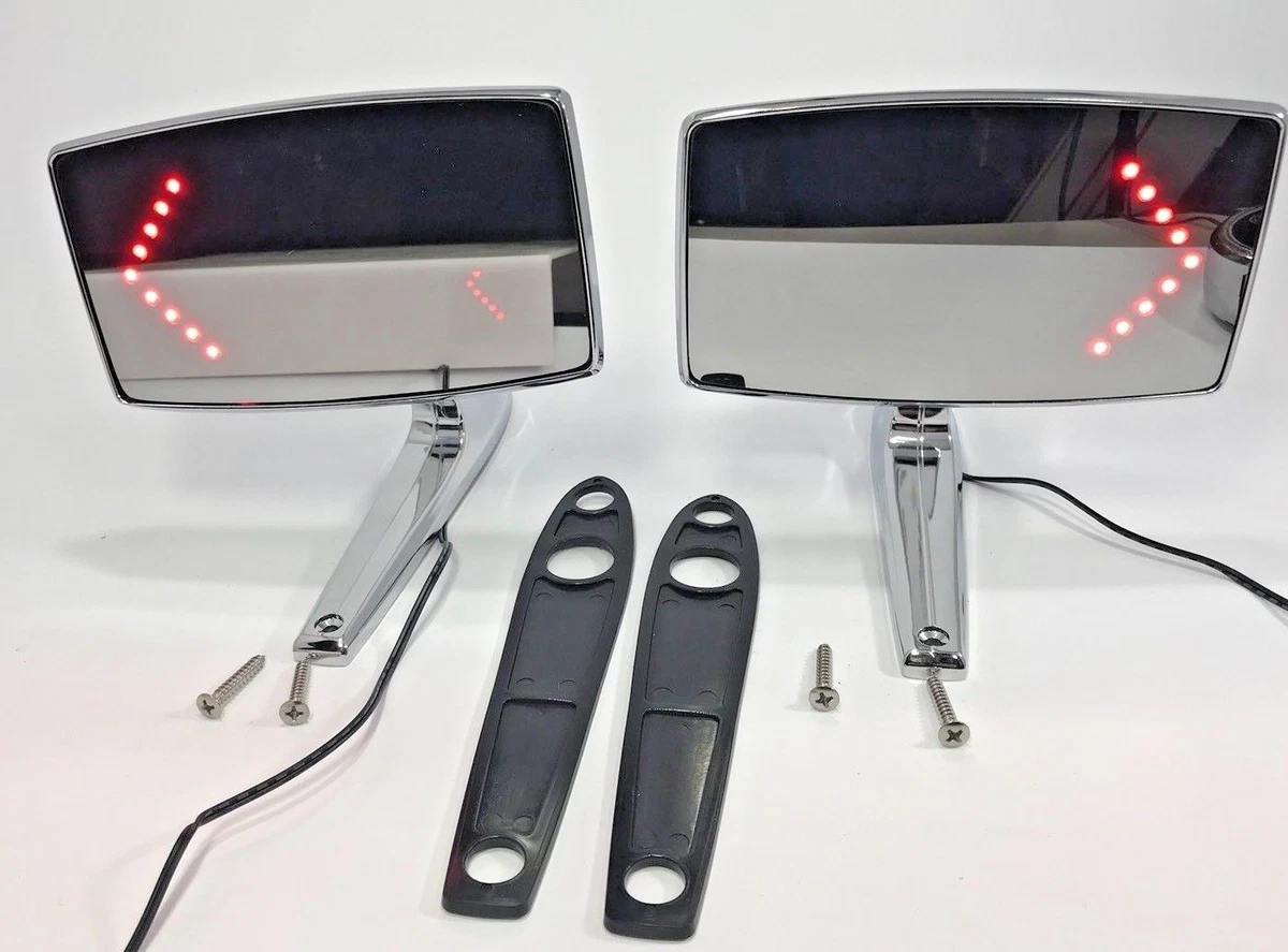 1967 mustang on sale rear view mirror