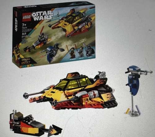 Lego 75414 Star Wars The Force Burner Snowspeeder. OHNE MINIFIGUREN. SOFORTVERSAND!