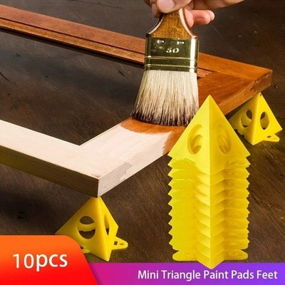 10 Stück Pyramiden-Farbständer Mini Kegel-Erhöhungen für Leinwand Schranktür Malerei UK