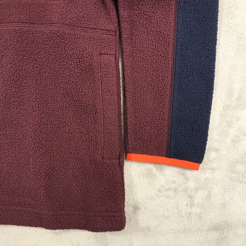 Cotopaxi Jacket Kids Size Medium Burgundy Blue Fleece 1/4 Zip Casual Outdoors - Picture 5 of 15