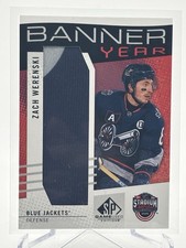 2025-26 SP Games Used Hockey Zach Werenski BANNER YEAR BYSS-ZW