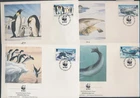 XE60194 British Antarctic Territory 1992 penguins animals wildlife FDC's used