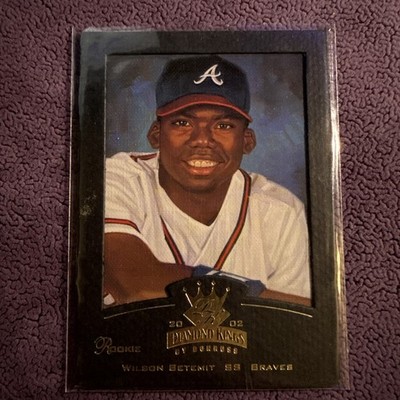 2002 Diamond Kings Gold Foil 119 Wilson Betemit (035/100)  119 Braves