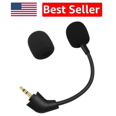 Compatible Noise-Cancelling Mic Boom for HyperX Cloud Series - Easy Installation