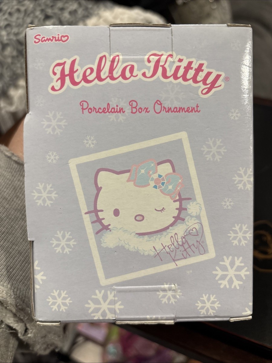 2005 Sanrio Hello Kitty Vintage Princess Fairy Hinged Trinket Box