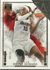 2025 Impeccable WNBA - Rhyne Howard #15 - Atlanta Dream *Silver /40🔥GEM
