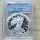 U.S. Mint 2012-W First Strike American Silver Eagle Proof PCGS PR70DCAM 1 oz