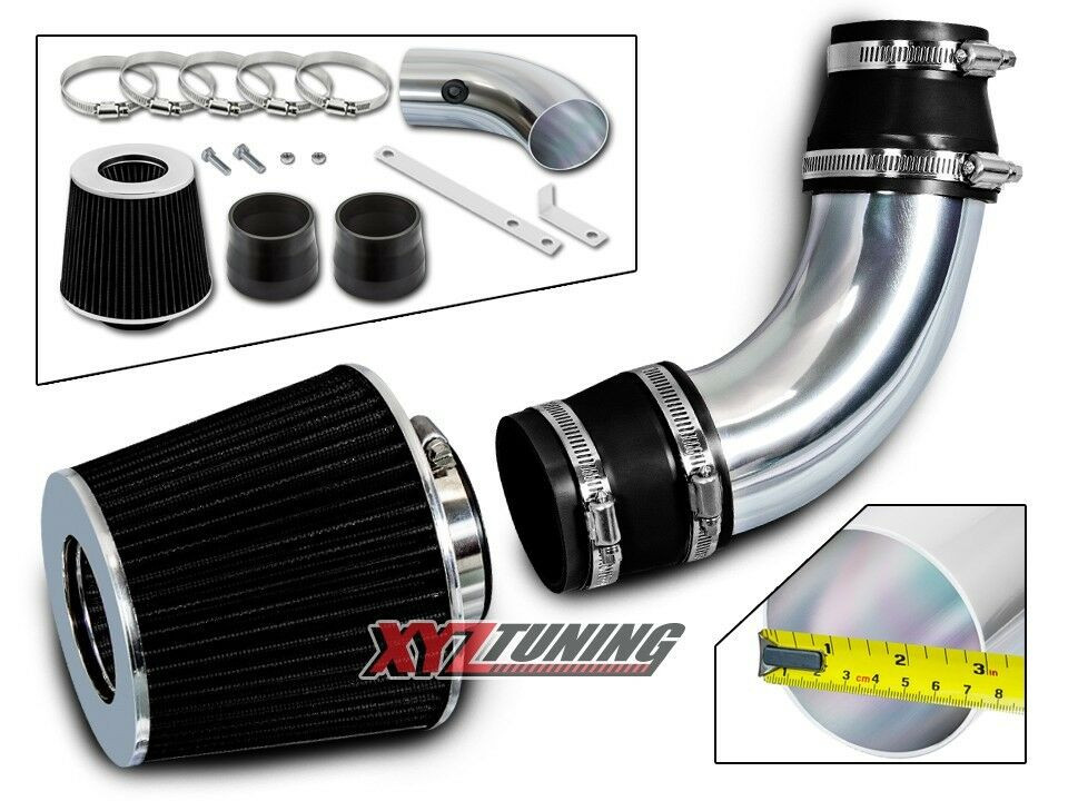BLACK Short Ram Air Intake Induction Kit +Filter For 99-03 Vitara 1.6L/2.0L V6