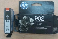 HP 902 Black Original Ink Cartridge, EXP DATE: 2027, Open Box.