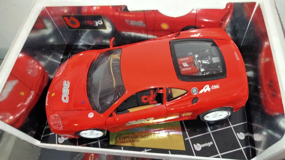 Ferrari 360 Modena Challenge Mini Art Collection lim. ed. 41/333 Burago 1/18 - Immagine 3 di 4