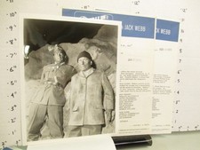 CBS TV photo 1960s G.E. TRUE Jack Webb Ben Wright James Doohan Nazi escape WWII