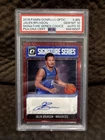 2018 Optic Signature Series Red Choice Jalen Brunson #JBS PSA 10 Auto (pop 1) RC