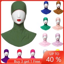 Lady Women Muslim Sport Hijab Islamic Under Scarf Cap Neck Cover Inner Headwear