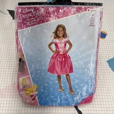 Aurora Sleeping Beauty Disney Cartoon Classic Costume Girl's S 4-6 