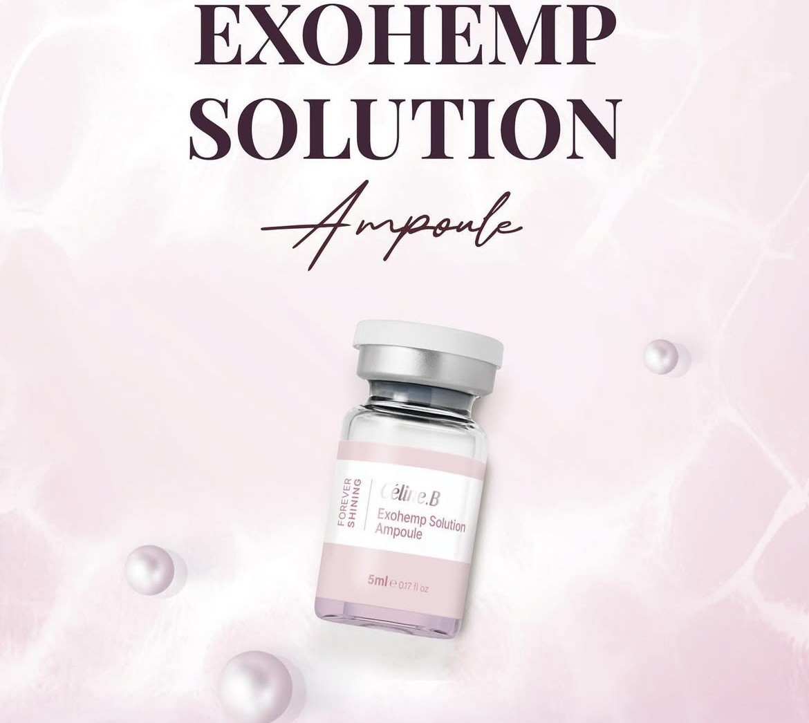 Celine.B EXOHEMP Solution Ampoule | Advanced Korean Skincare