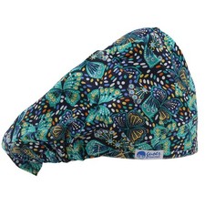 Hat Bouffant Cap One Size Multi Color Green