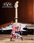 Eddie Van Halen - EVH - Eddie Van Halen - Frankenstein Red & White Mini Guitar R