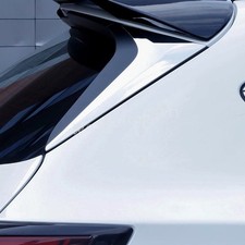 Glossy Chrome Car Rear Window Spoiler Trims For 2017-2025 Mazda Cx-5 Accessories