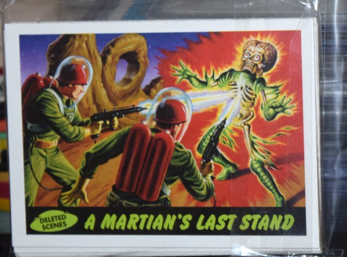 2012 MARS ATTACKS HERITAGE CARDS CHASE SET OF 10 DELETED SCENES  GREAT SHAPE!!!