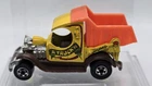 1979 Hot Wheels Ford Dumpin A in Yellow - Made in Hong Kong