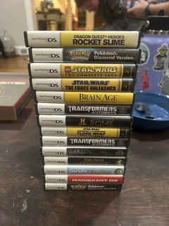 Nintendo DS Game Cases Only Lot Of 6 Empty Cases Most With Manuals/Instructions