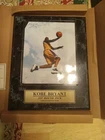 Kobe Bryant 1996. 23/500 ROOKIE YEAR Scoreboard Plaque RARE SIGNED Lakers HOF