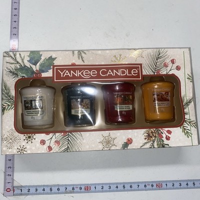 Yankee Candle Christmas Votivbox 4 Duftteelichtkerzen Retired AW20