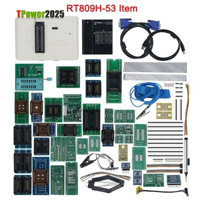 RT809H-53 Item Universal Programmer IC Programmer Practical EMMC-Nand + 53 Item