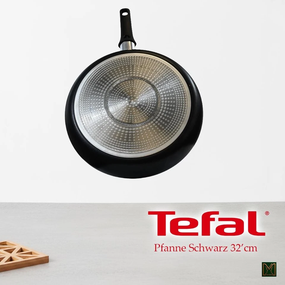 Tefal So Recycled Pfanne Schwarz mit Metallrand, Induktion 32 cm - Bild 4 von 4