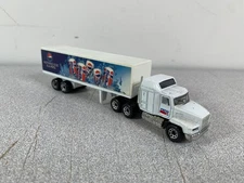 Vtg Matchbox Pepsi Cola 1990 Mack CH600 Semi Truck & 1981 Trailer 1:97