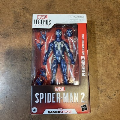 Hasbro Marvel Legends Spider-Man 2 Gamerverse Anit-Venom Peter Parker 6'' Figure