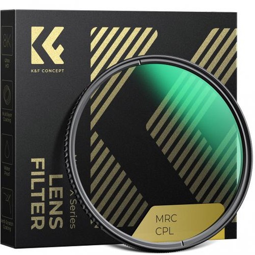 K&F Concept Circular Polarizer Filter HD Slim CPL Lens Filter 67/72/77mm Nano-X - Picture 117 of 117