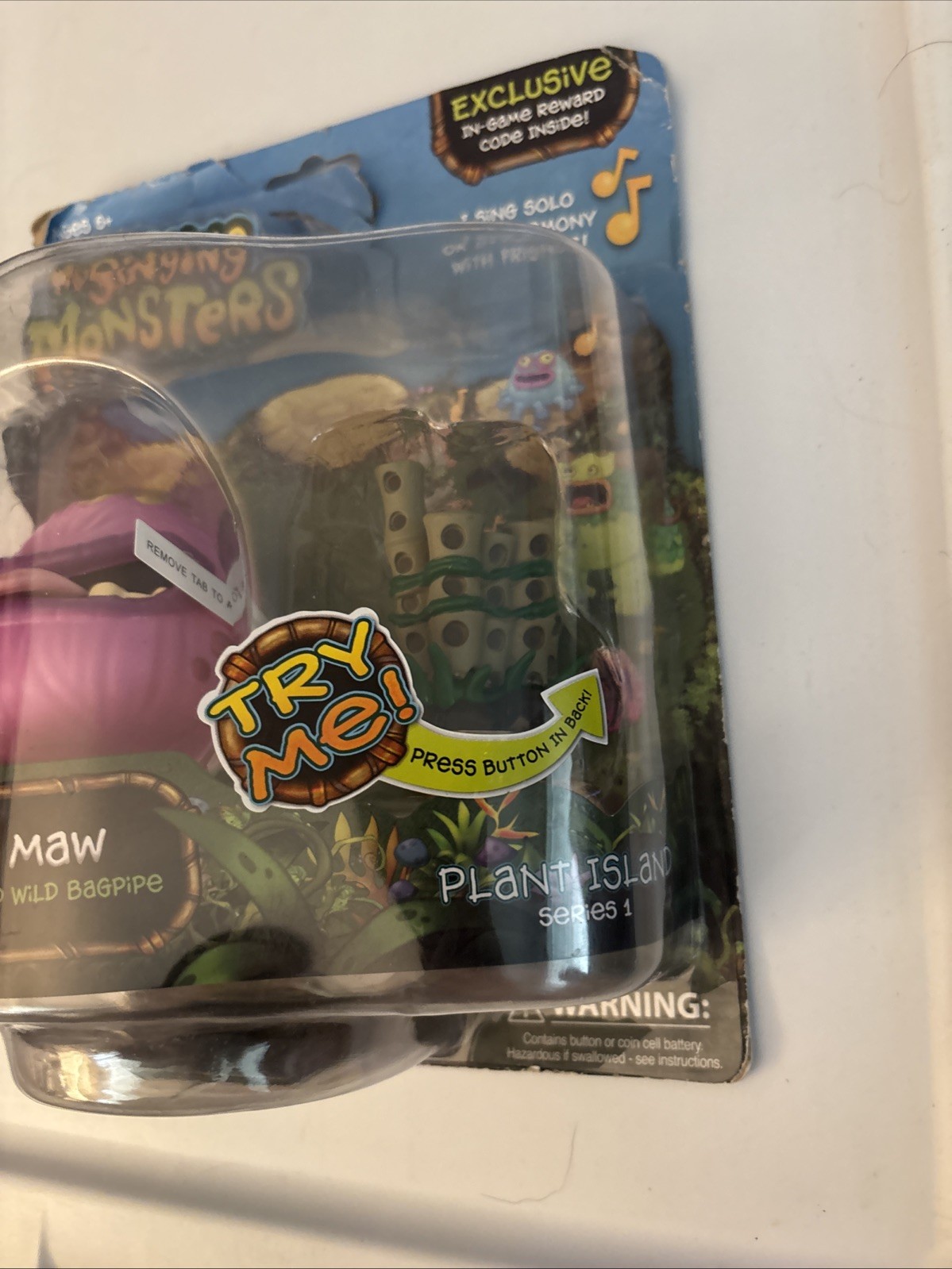 My Singing Monsters Maw Series 1 Bagpipe Toy Rare Figure Play Monster New