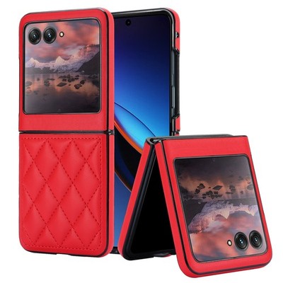 For Motorola Razr+/Razr Ultra 2025 Lightweight Durable Leather Case Shockproof