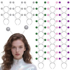 40Pcs Alien Headband Martian Antennas Headband Space Costume Accessories for
