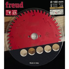 Freud FR06W008H Circular Saw Blade 160 x 2.2/1.6 x 20mm 48T TCT Wood Cutting