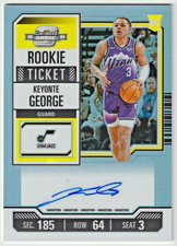 Keyonte George 2023-24 Contenders Optic Rookie Ticket Variation Prizm Auto