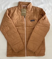 NWT Patagonia Nano Puff Brick Quilt Jacket Kid's Size M/10 Terra Pink 68001